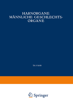 Harnorgane Männliche Geschlechtsorgane von Fahr,  Th., Gruber,  Georg B., Koch,  Max, Lubarsch,  O., Stoerk,  O.