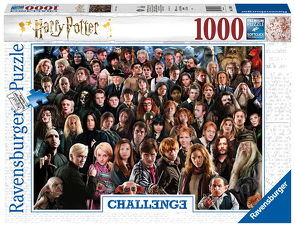 Ravensburger Puzzle 1000 Teile Harry Potter – Über 70 Charaktere aus der zauberhaften Welt von Hogwarts auf einem Puzzle für Erwachsene und Kinder ab 14 Jahren