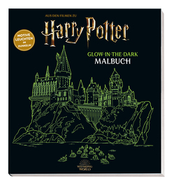 Aus den Filmen zu Harry Potter: Glow-in-the-Dark Malbuch von Panini