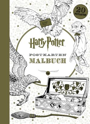 Harry Potter Postkartenmalbuch