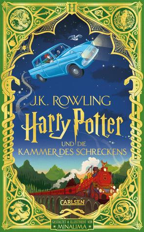 Harry Potter und die Kammer des Schreckens (MinaLima-Edition mit 3D-Papierkunst 2) von Fritz,  Klaus, MinaLima, Rowling,  J. K.