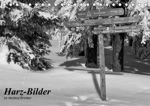 Harz-Bilder in monochrome (Tischkalender 2022 DIN A5 quer) von Levi,  Andreas