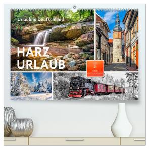 Harz – Urlaub (hochwertiger Premium Wandkalender 2024 DIN A2 quer), Kunstdruck in Hochglanz von Roder,  Peter