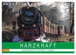HARZKRAFT – SEHNSUCHTSORT HARZ (Tischkalender 2024 DIN A5 quer), CALVENDO Monatskalender von Felix,  Holger