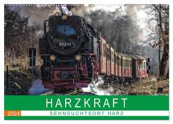 HARZKRAFT – SEHNSUCHTSORT HARZ (Wandkalender 2024 DIN A2 quer), CALVENDO Monatskalender von Felix,  Holger