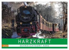 HARZKRAFT – SEHNSUCHTSORT HARZ (Wandkalender 2024 DIN A2 quer), CALVENDO Monatskalender von Felix,  Holger