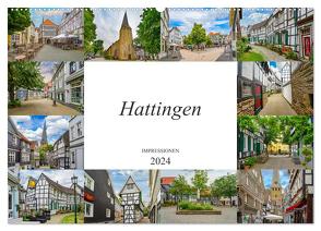 Hattingen Impressionen (Wandkalender 2024 DIN A2 quer), CALVENDO Monatskalender von Meutzner,  Dirk