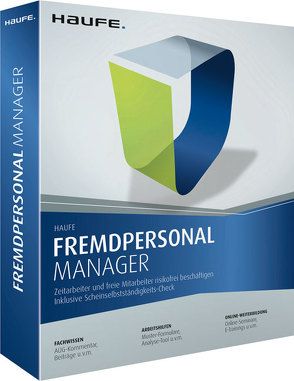 Haufe Fremdpersonal Manager