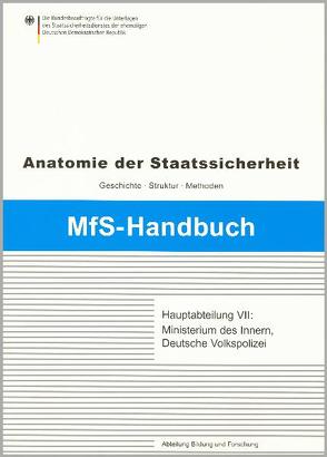 Hauptabteilung VII von Wunschik,  Tobias