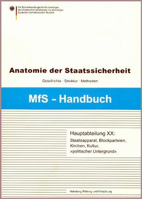 Hauptabteilung XX von Auerbach,  Thomas, Braun,  Matthias, Eisenfeld,  Bernd, Prittwitz,  Gesine von, Vollnhals,  Clemens