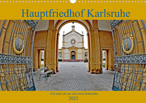 Hauptfriedhof Karlsruhe (Wandkalender 2022 DIN A3 quer) von Eppele,  Klaus