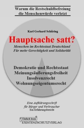 Hauptsache satt? von Schüring,  Karl Gerhard