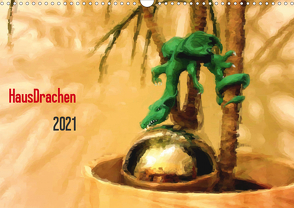 HausDrachen (Wandkalender 2021 DIN A3 quer) von Paulsen,  Inga