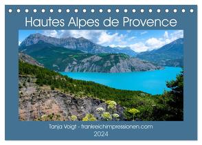 Hautes Alpes de Provence (Tischkalender 2024 DIN A5 quer), CALVENDO Monatskalender von Voigt,  Tanja