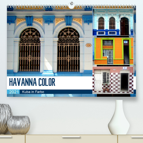 HAVANNA COLOR – Kuba in Farbe (Premium, hochwertiger DIN A2 Wandkalender 2021, Kunstdruck in Hochglanz) von von Loewis of Menar,  Henning