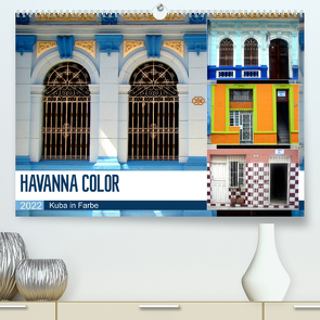 HAVANNA COLOR – Kuba in Farbe (Premium, hochwertiger DIN A2 Wandkalender 2022, Kunstdruck in Hochglanz) von von Loewis of Menar,  Henning