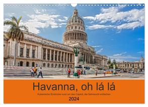 Havanna o la la (Wandkalender 2024 DIN A3 quer), CALVENDO Monatskalender von Abel,  Micaela