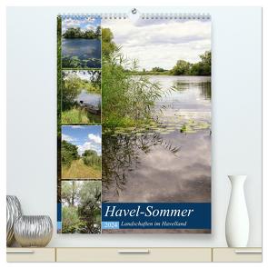 Havel-Sommer – Landschaften im Havelland (hochwertiger Premium Wandkalender 2024 DIN A2 hoch), Kunstdruck in Hochglanz von Frost,  Anja