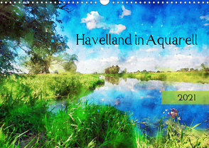 Havelland in Aquarell (Wandkalender 2021 DIN A3 quer) von Frost,  Anja
