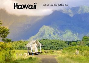 Hawaii – die Inseln Maui, Oahu, Big Island, Kauai (Tischaufsteller DIN A5 quer) von studio-fifty-five,  k.A.