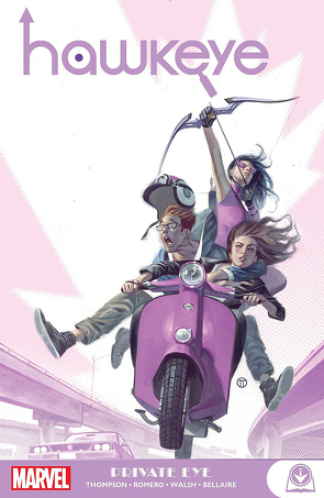 Hawkeye: Kate Bishop von Hidalgo,  Carolin, Romero,  Leonardo, Thompson,  Kelly, Walsh,  Michael