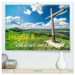 Hegau´s Vulkanlandschaft (hochwertiger Premium Wandkalender 2024 DIN A2 quer), Kunstdruck in Hochglanz von Di Domenico,  Giuseppe