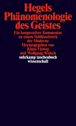 Hegels Phänomenologie des Geistes von Vieweg,  Klaus, Welsch,  Wolfgang