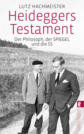 Heideggers Testament von Hachmeister,  Lutz