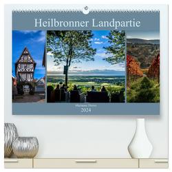 Heilbronner Landpartie (hochwertiger Premium Wandkalender 2024 DIN A2 quer), Kunstdruck in Hochglanz von Drews,  Marianne