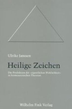 Heilige Zeichen von Janssen,  Ulrike