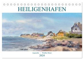 Heiligenhafenaquarelle (Tischkalender 2024 DIN A5 quer), CALVENDO Monatskalender von Meier,  Wiebke