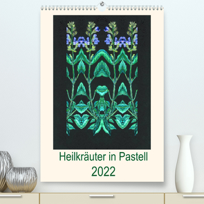 Heilkräuter in Pastell (Premium, hochwertiger DIN A2 Wandkalender 2022, Kunstdruck in Hochglanz) von Beschow,  Ulrike