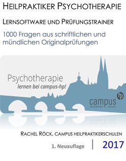 Heilpraktiker Psychotherapie – Lernsoftware und Prüfungstrainer von Röck,  Rachel