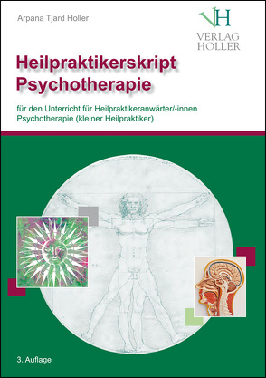 Heilpraktikerskript Psychotherapie (farbig) als pdf-Datei von Holler,  Arpana Tjard