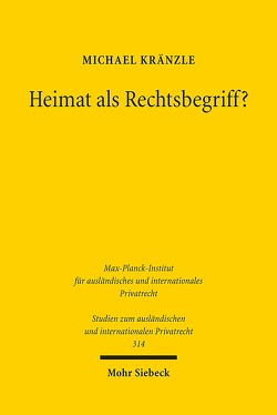 Heimat als Rechtsbegriff? von Kränzle,  Michael