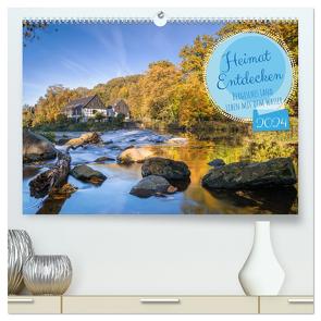 Heimat Entdecken – Bergisches Land, Leben mit dem Wasser (hochwertiger Premium Wandkalender 2024 DIN A2 quer), Kunstdruck in Hochglanz von Ludwig,  Alexander