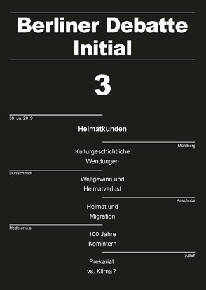 Heimatkunden von Adloff,  Frank, Baecker,  Dirk, Busch,  Ulrich, Dürrschmidt,  Jörg, Hedeler,  Wladislaw, Jejfez,  Lasar, Jejfez,  Viktor, Kaschuba,  Wolfgang, Leontjew,  Jaroslaw, Michael,  Christoph M., Mugrauer,  Manfred, Mühlberg,  Dietrich, Peiter,  Anne D., Ritschel,  Gregor, Vatlin,  Alexander, Volger,  Gernot, Weichlein,  Siegfried