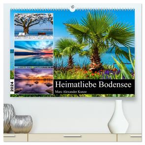 Heimatliebe Bodensee (hochwertiger Premium Wandkalender 2024 DIN A2 quer), Kunstdruck in Hochglanz von Alexander Kunze,  Marc