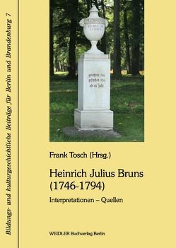 Heinrich Julius Bruns (1746-1794) von Tosch,  Frank