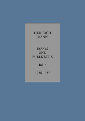 Heinrich Mann von Klein,  Wolfgang, Mann,  Heinrich