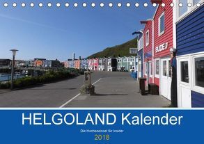 Helgoland Kalender (Tischkalender 2018 DIN A5 quer) von Greiner,  Iris