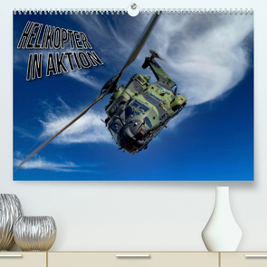 Helikopter in Aktion (Premium, hochwertiger DIN A2 Wandkalender 2023, Kunstdruck in Hochglanz) von Engelke,  Björn