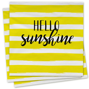 Hello Sunshine – Servietten