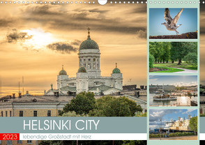 HELSINKI CITY (Wandkalender 2023 DIN A3 quer) von Gödecke,  Dieter