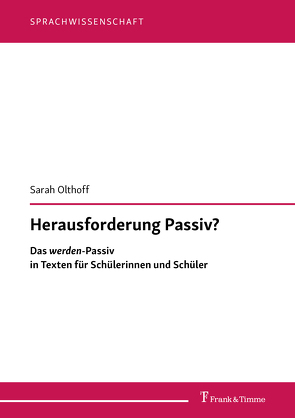 Herausforderung Passiv? von Olthoff,  Sarah