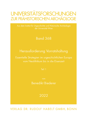 Herausforderung Vorratshaltung von Biederer,  Benedikt