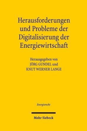 Herausforderungen und Probleme der Digitalisierung der Energiewirtschaft von Gundel,  Jörg, Lange,  Knut Werner