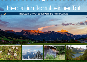 Herbst im Tannheimer Tal – Impressionen von Schattwald bis Nesselwängle (Wandkalender 2021 DIN A2 quer) von Eisold,  Hanns-Peter