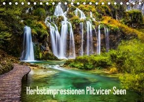 Herbstimpressionen Plitvicer SeenAT-Version (Tischkalender 2018 DIN A5 quer) von Kaufmann,  Franz