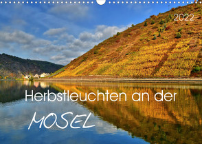 Herbstleuchten an der Mosel (Wandkalender 2022 DIN A3 quer) von Heußlein,  Jutta